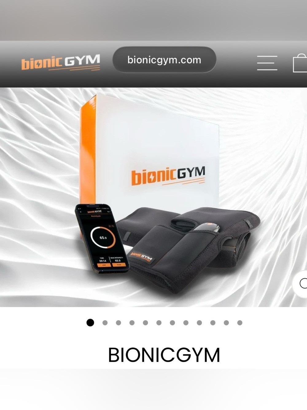 BionicGym EMS Muscle Stimulator
